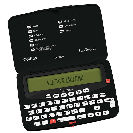 Lexibook Collins Bradford's Electronic Crossword Solver