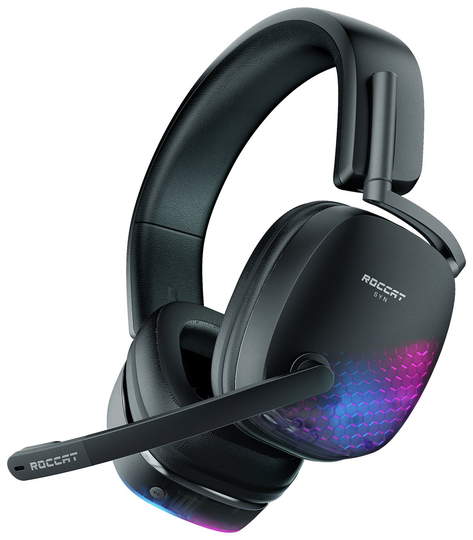ROCCAT Syn Max Air Wireless 3D Audio RGB PC Gaming Headset