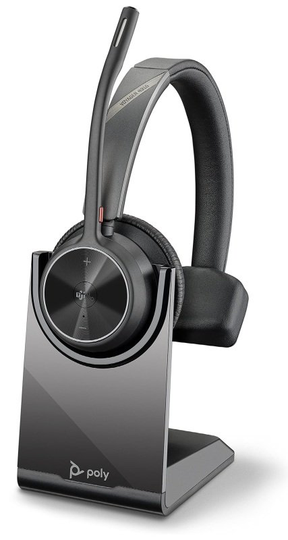 Poly Voyager 4310 UC Bluetooth Wireless Mono Headset & Charging Stand