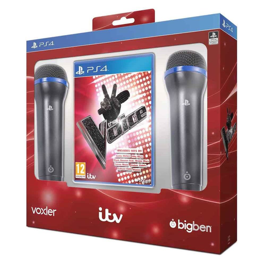 The Voice Video Game - Includes 2 Microphones - PS4