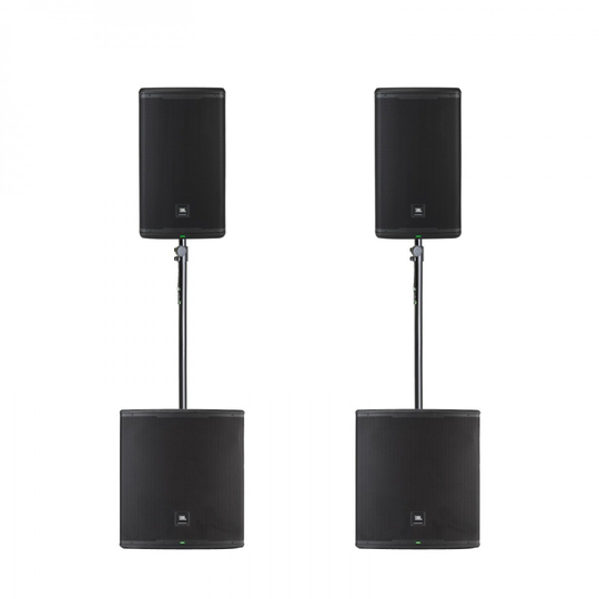 JBL EON715 and EON 718S Active Stereo PA System