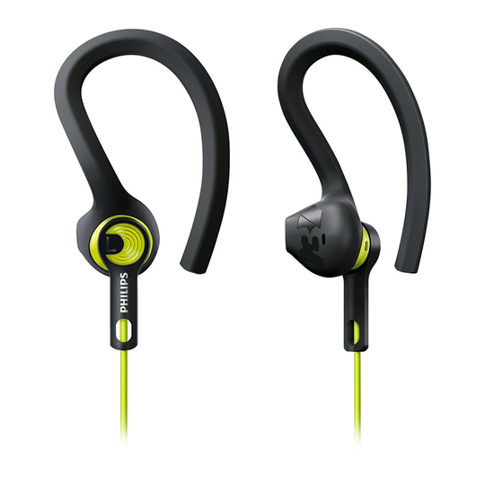 Philips SHQ1400CL/00 ActionFit Sport Stereo In-Ear Earphones