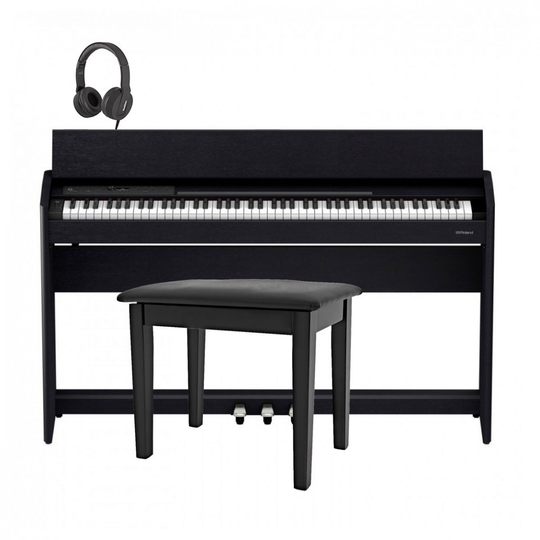 Roland F701 Digital Piano Package Contemporary Black