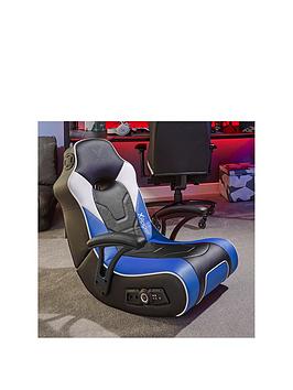 X Rocker G-Force Blue Sport 2.1 Stereo Audio Gaming Chair With Subwoofer