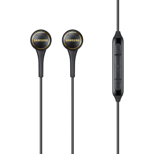Samsung In-Ear Stereo Headphones with Remote & Mic - Black - EO-IG935