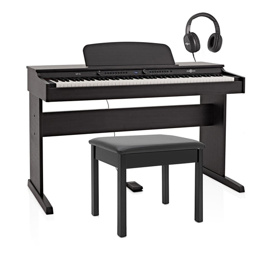 DP-6 Digital Piano Bench Pack by Gear4music