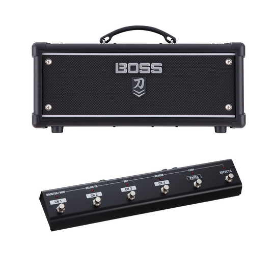 Boss Katana Head MKII 100w Amp Head with GA-FC Foot Controller