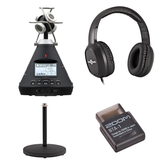 Zoom H3-VR 360 Audio Recording Bundle