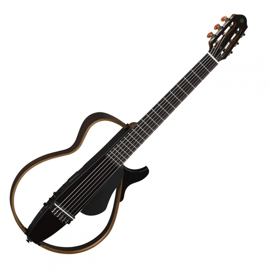 Yamaha SLG200N Nylon String Silent Guitar Trans Black