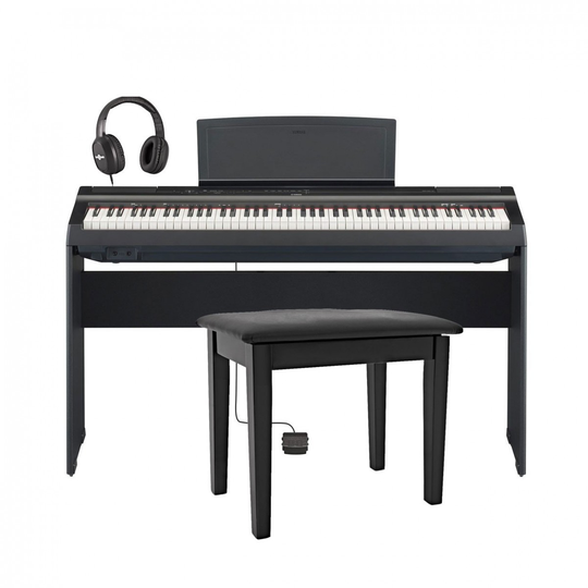 Yamaha P125A Digital Piano Package Black
