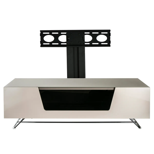 Alphason Chromium 2 1200 + Bracket TV Stand - Ivory