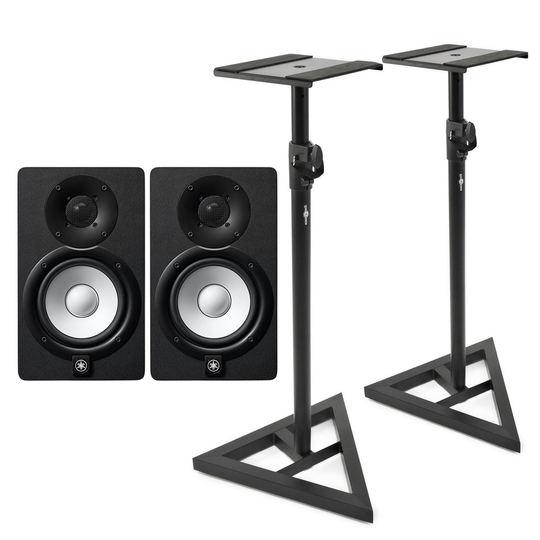 Yamaha HS5 Active Studio Monitors (Pair) with Stands