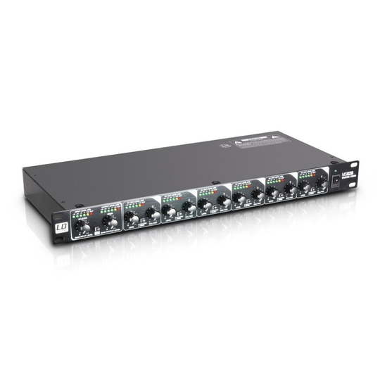 LD Systems MS828 8 Channel Rack Splitter Mixer