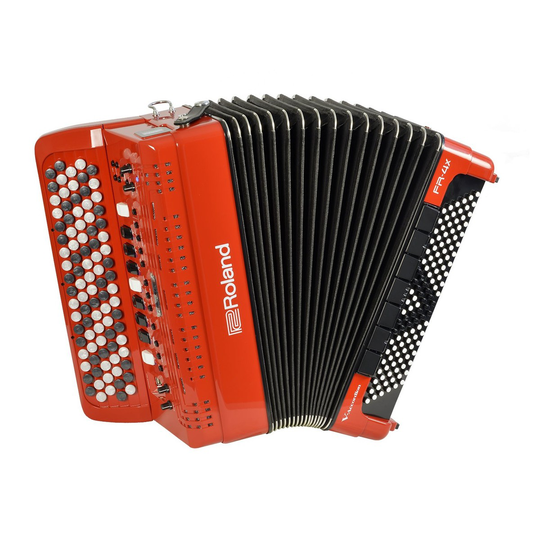 Roland FR-4XB V-Accordion with Buttons Red