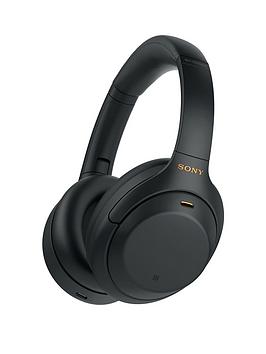 Sony Wh-1000Xm4 Noise-Cancelling Wireless Headphones - Black
