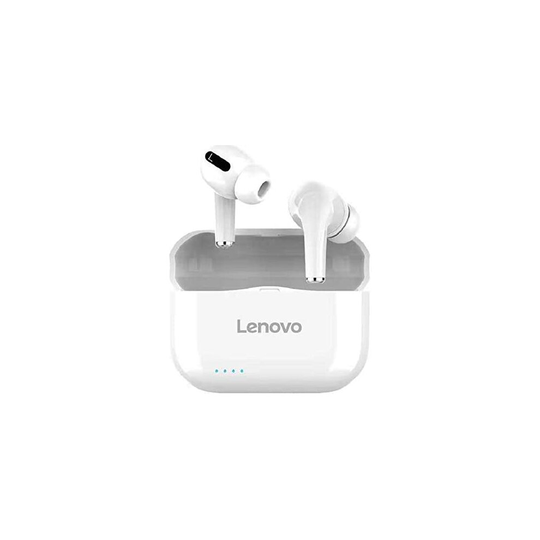 Original Earphone LENOVO LP1S TWS Bluetooth Earbuds Wireless Headset Sports Stereo HiFi Colour White