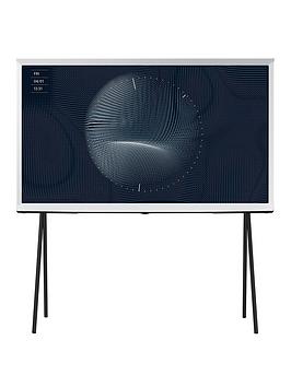 Samsung The Serif In Cloud White, 55 Inch, Qled, 4K Hdr, Smart Tv