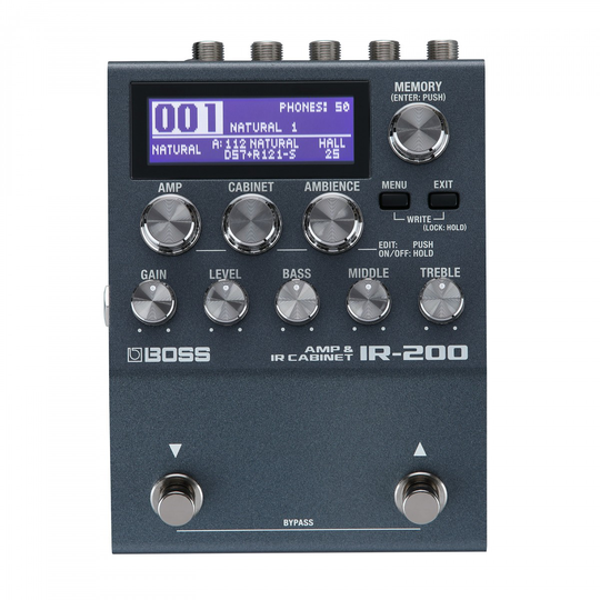 Boss IR-200 Amp and IR Cabinet Simulator - Nearly New