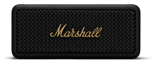 Marshall Emberton Portable Bluetooth Speaker - Black & Brass