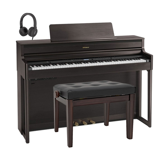 Roland HP704 Digital Piano Package Dark Rosewood