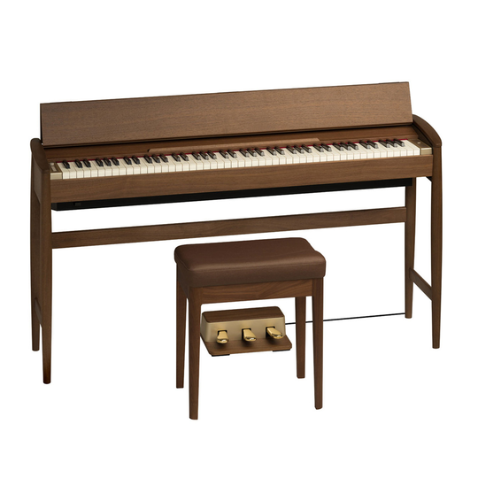 Roland Kiyola KF-10 Digital Piano with Stool Walnut