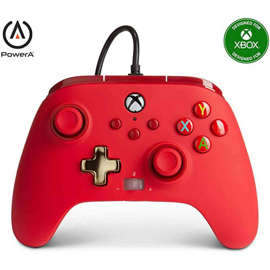 PowerA Enhanced Wired Controller for Xbox Series X S ? Red