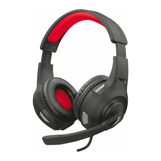 GXT 307 Ravu Gaming Headset - Black, Black