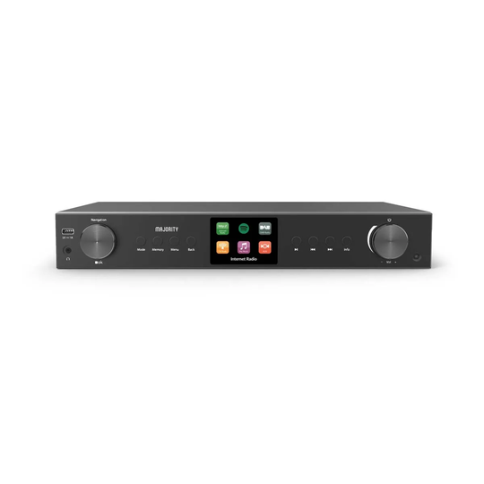 Majority Fitzwilliam 2 Smart Radio - Black