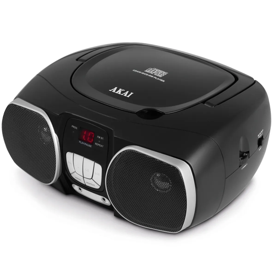 AKAI CD Radio Boombox - Black