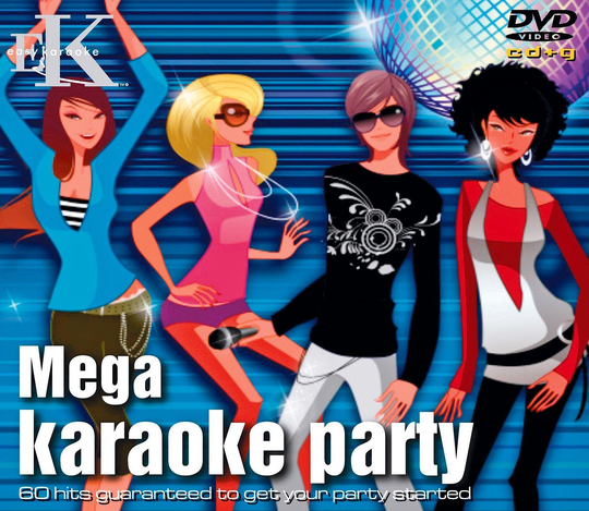 Easy Karaoke Party Hits CD+G and DVD Pack