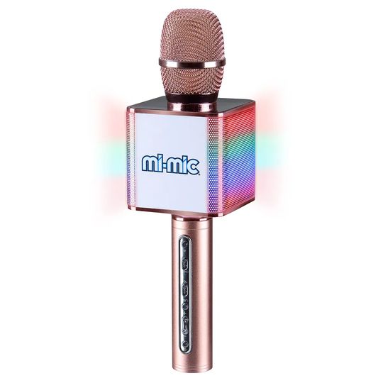 Mi-Mic Karaoke Wireless Microphone & Bluetooth Speaker - Rose Gold