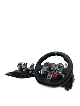 Logitech G29 Driving Force Racing Wheel For Ps5, Ps4, Ps3 And Pc