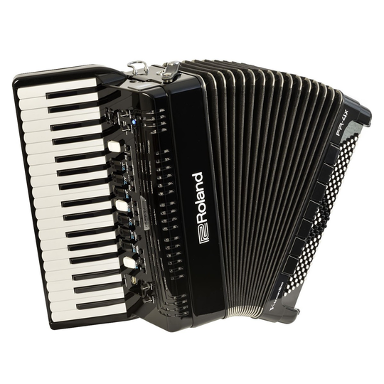 Roland FR-4X V-Accordion with Keyboard Black