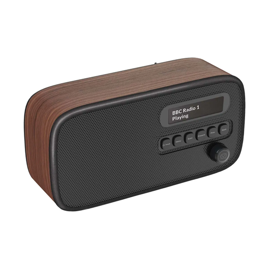 VQ Dexter DAB/DAB+ Digital & FM Radio - Walnut