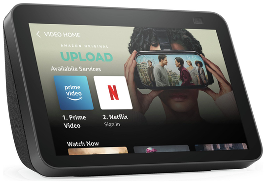 Amazon Echo Show 8 (2nd Gen) Smart Display With Alexa -Black