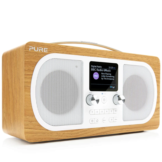 Pure Evoke H6 Dab+ Radio - Oak
