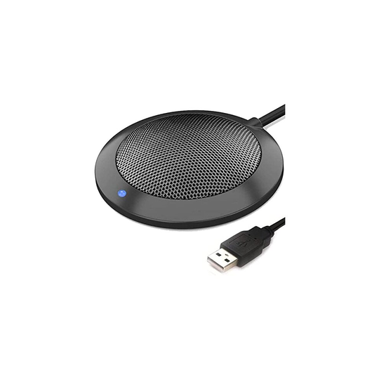 Conference USB Microphone for Computer, TKGOU Plug & Play Omnidirectional Boundary Condenser PC Microphones for Streaming,VoIP Calls,Skype,C
