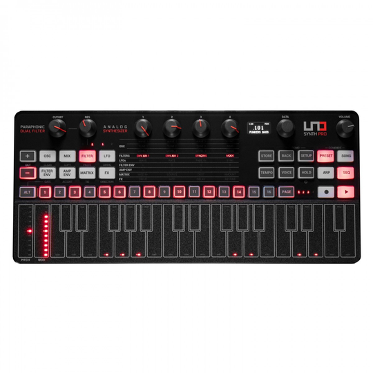 IK Multimedia UNO Synth Pro Desktop Black Edition