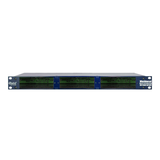 Radial Workhorse Powerstrip 500 Series Rack Unit