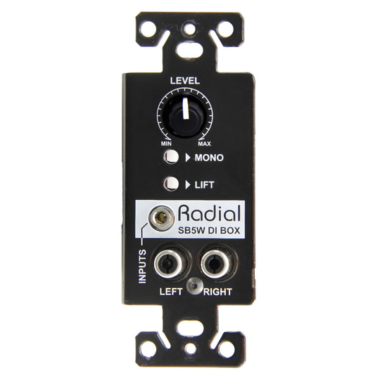 Radial StageBug SB5W Wall-Mounted Stereo Direct Box