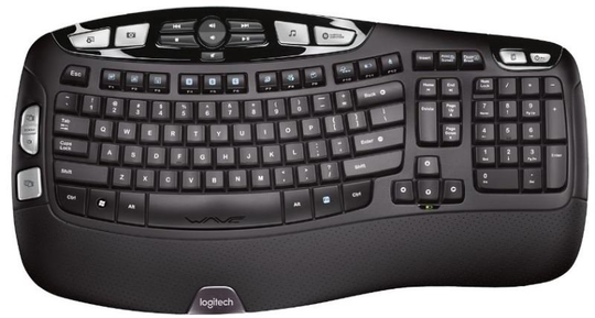 Logitech Wireless Keyboard K350 for Business UK layout