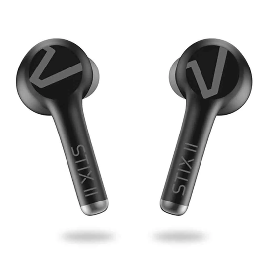 Veho Stix II True Wireless Earphones - Carbon Black
