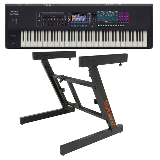 Roland Fantom 8 88-Key Synthesizer Workstation with Z-Frame Stand