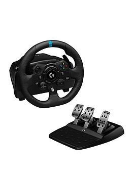 Logitech G923 X Racing Wheel And Pedals For Xbox One And Pc