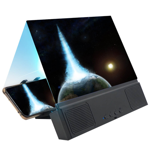 Thin Mobile Phone Amplifier 3D Screen Magnifier HD Video Stand Bracket