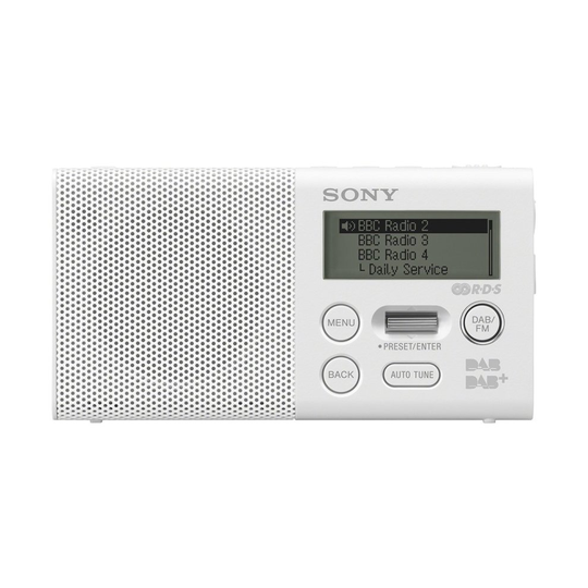 Sony Pocket DAB/DAB Plus Radio - White