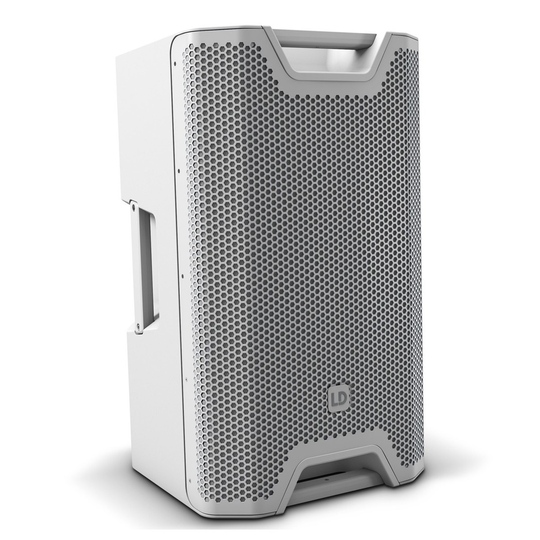 LD Systems ICOA 15ABTW White 15" Powered Coaxial Bluetooth speaker