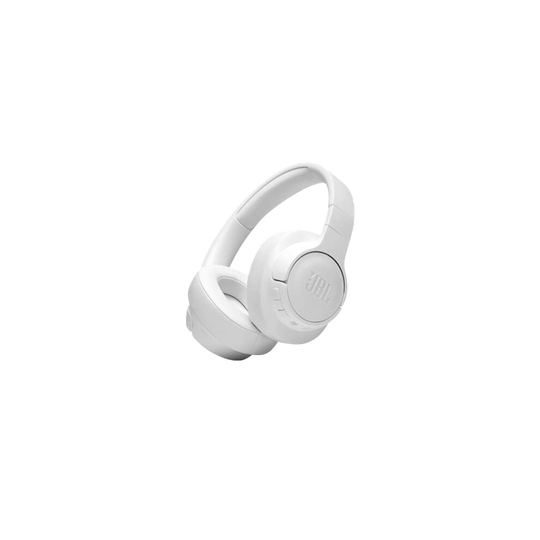 JBL Tune 710BT Wired and Wireless Over-Ear Headphones with Built-In Microphone, Multi-Point Connection and Hands-Free Controls, in White
