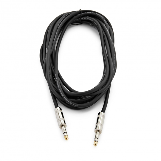 Essentials Stereo Jack Instrument Cable 6m