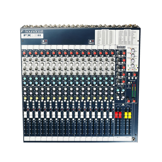 Soundcraft FX16ii 16 Channel Mixer with Effects